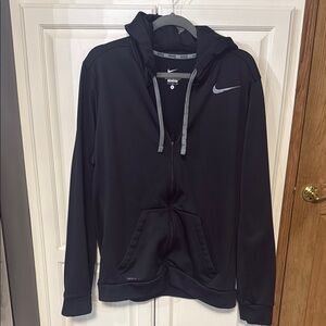 Nike Black Zip-Up Hoodie